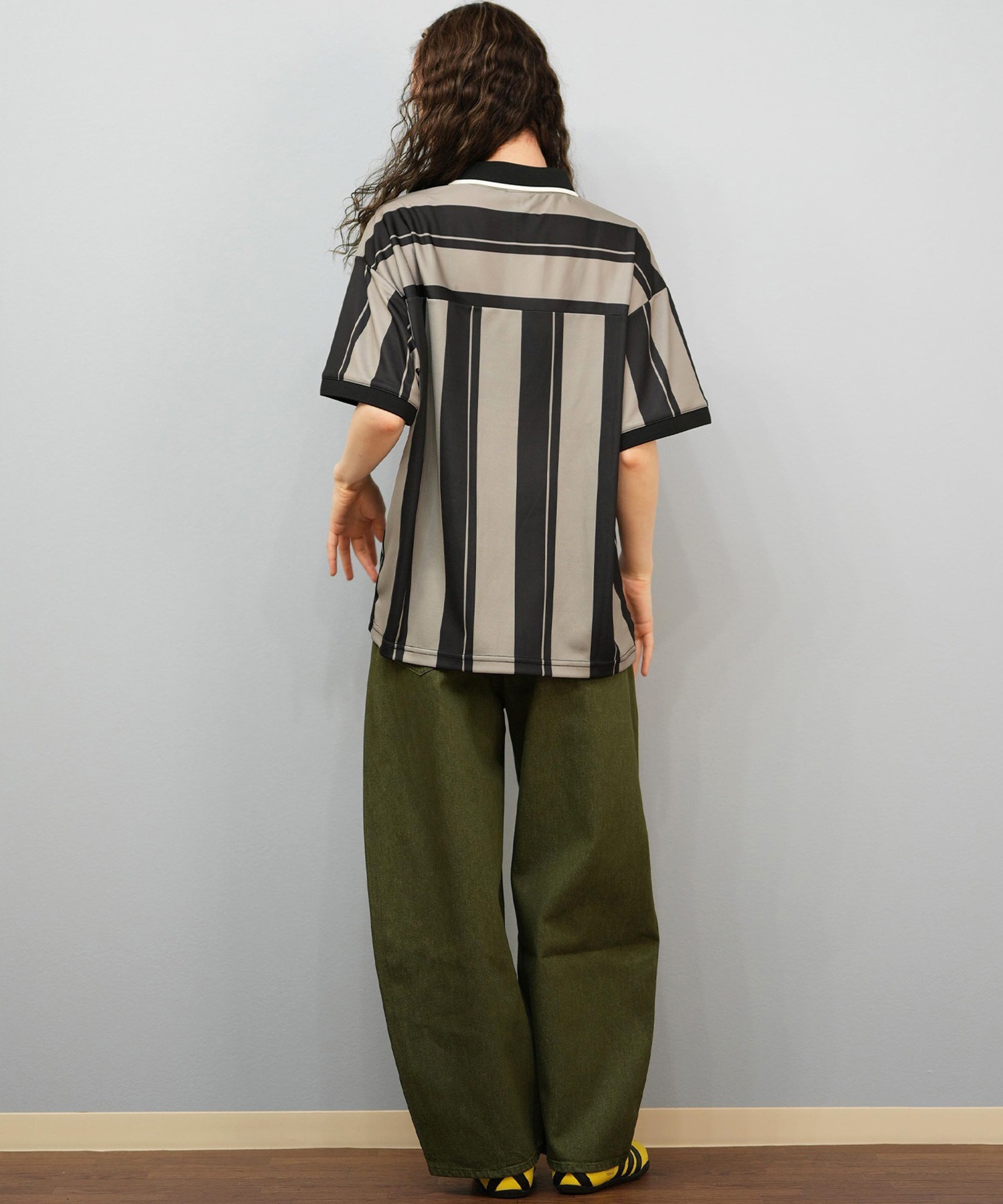 Kappa カッパ 半袖 シャツ レディース ポロシャツ ゲームシャツ ロゴ