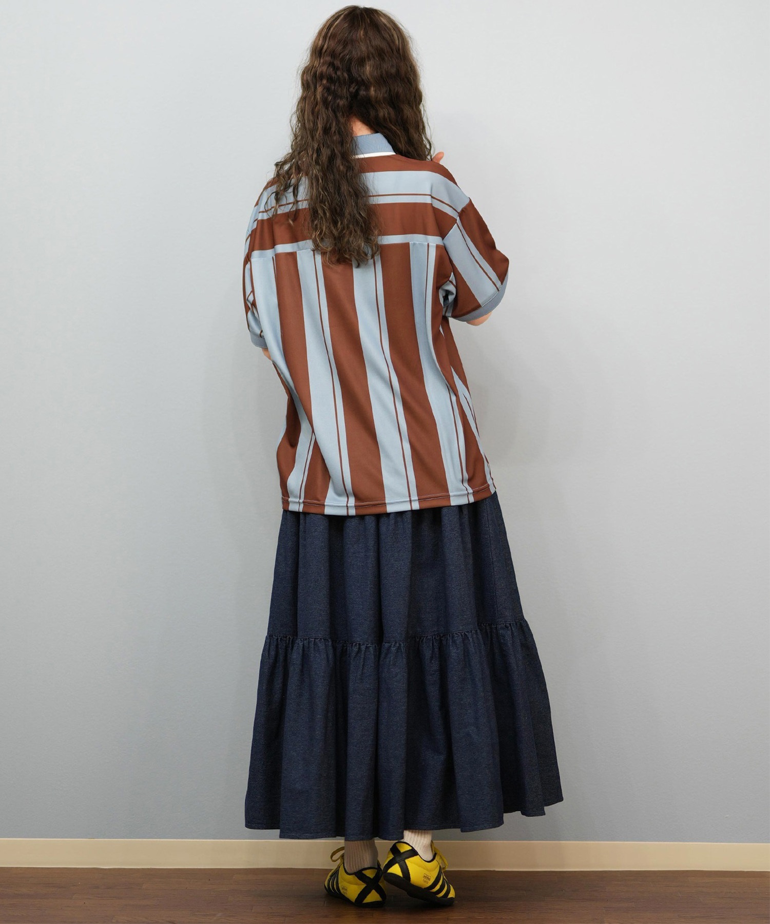 Kappa カッパ 半袖 シャツ レディース ポロシャツ ゲームシャツ ロゴ