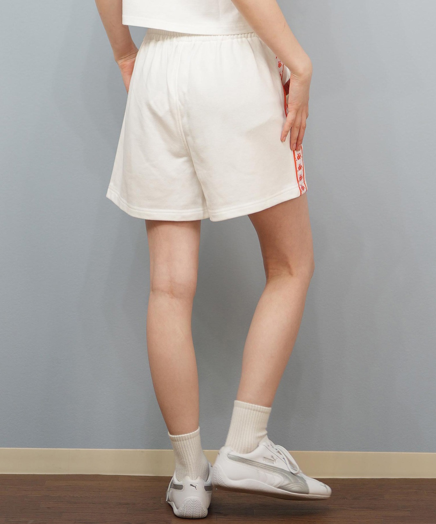 kappa ページ Kappa カッパ ハーフパンツ ショートパンツ レディース テープ