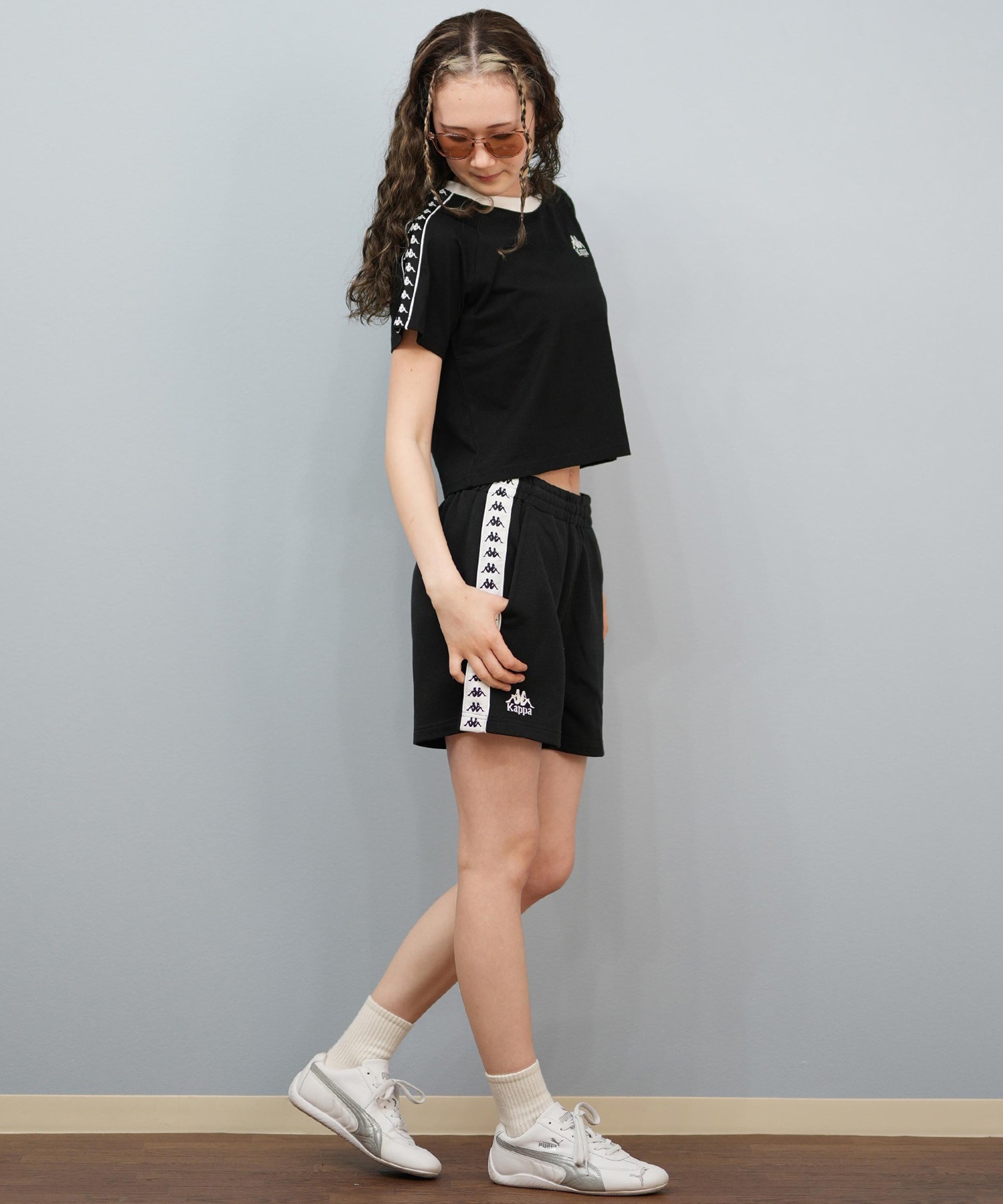 kappa ページ Kappa カッパ ハーフパンツ ショートパンツ レディース テープ