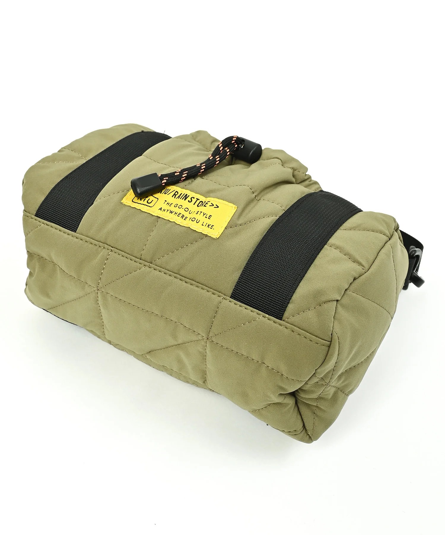 KiU キウ ショルダーバッグ スクエアパデッドミニボストンバッグ K476