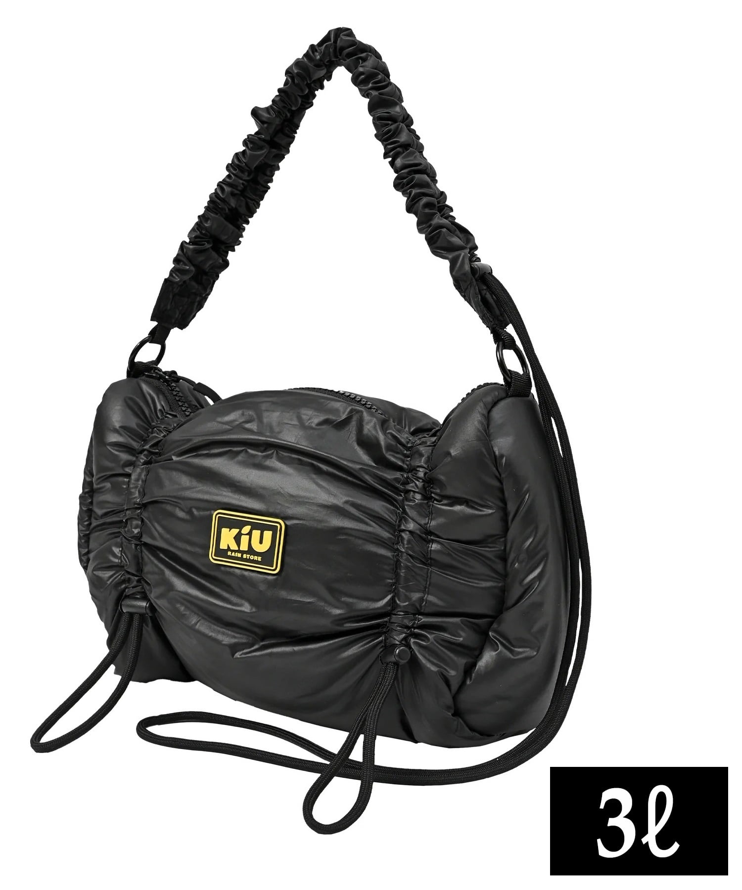 KiU キウ バッグ パフィーギャザーハンドルバッグ K486-900 バッグ