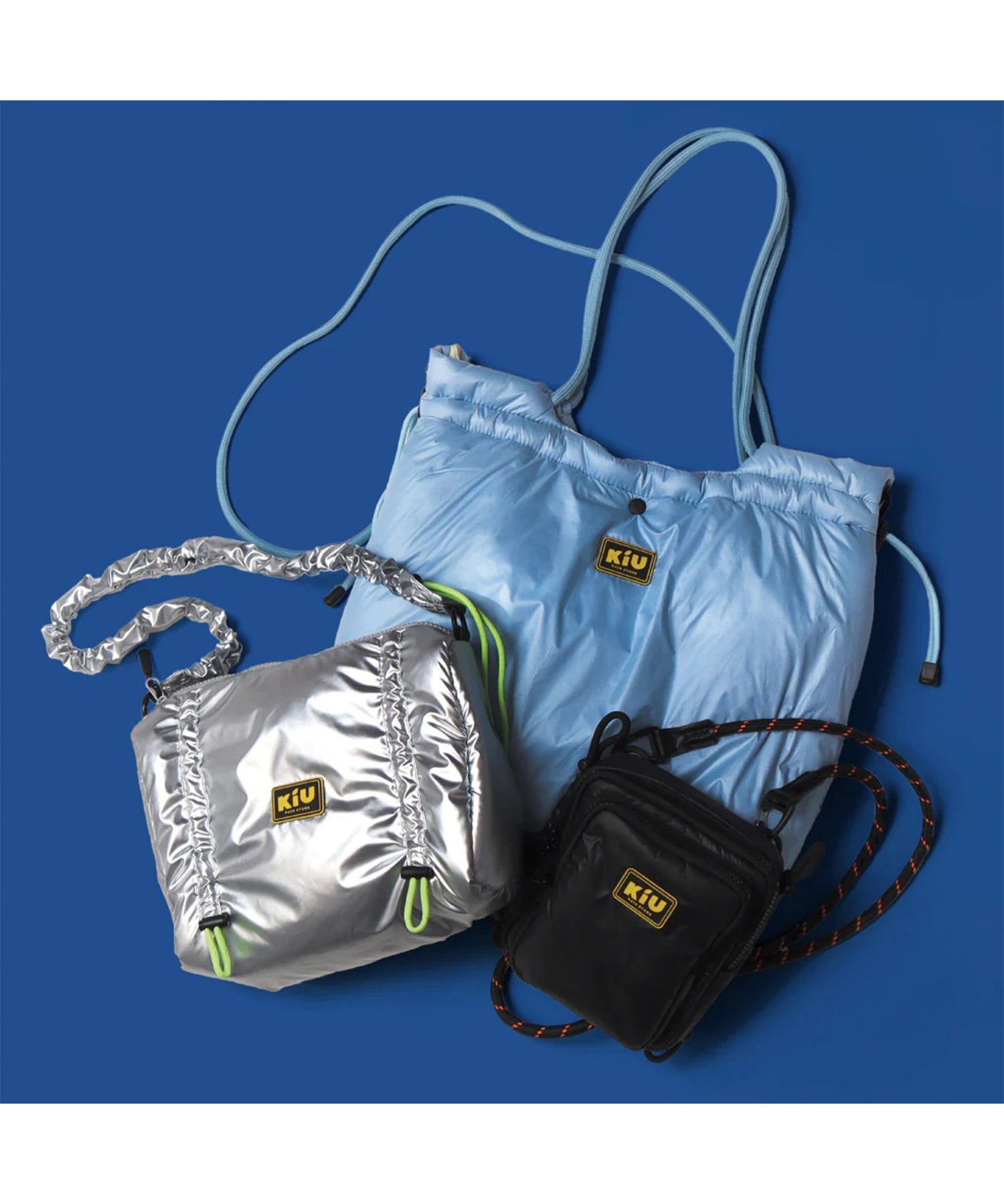 KiU キウ バッグ パフィーギャザーハンドルバッグ K486-900 バッグ