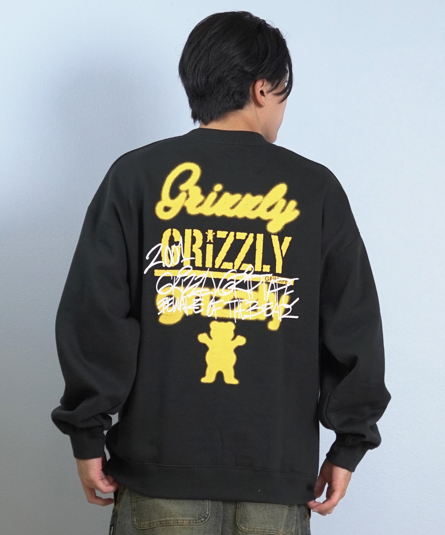 GRIZZLY グリズリー トレーナー スウェット メンズ クルーネック