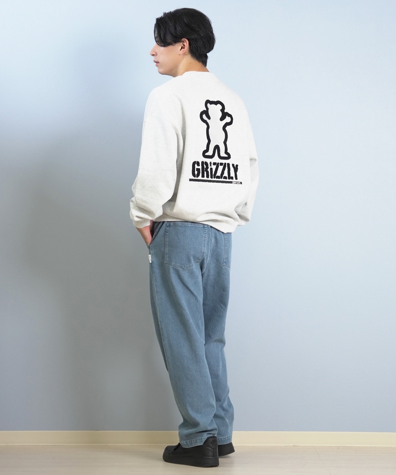 GRIZZLY グリズリー トレーナー スウェット メンズ クルーネック