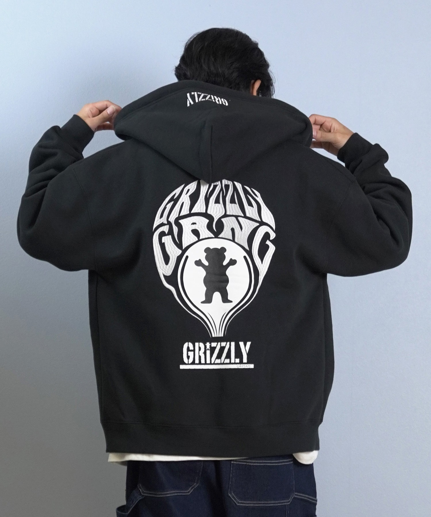 GRIZZLY グリズリー ジップアップ パーカー メンズ スウェット