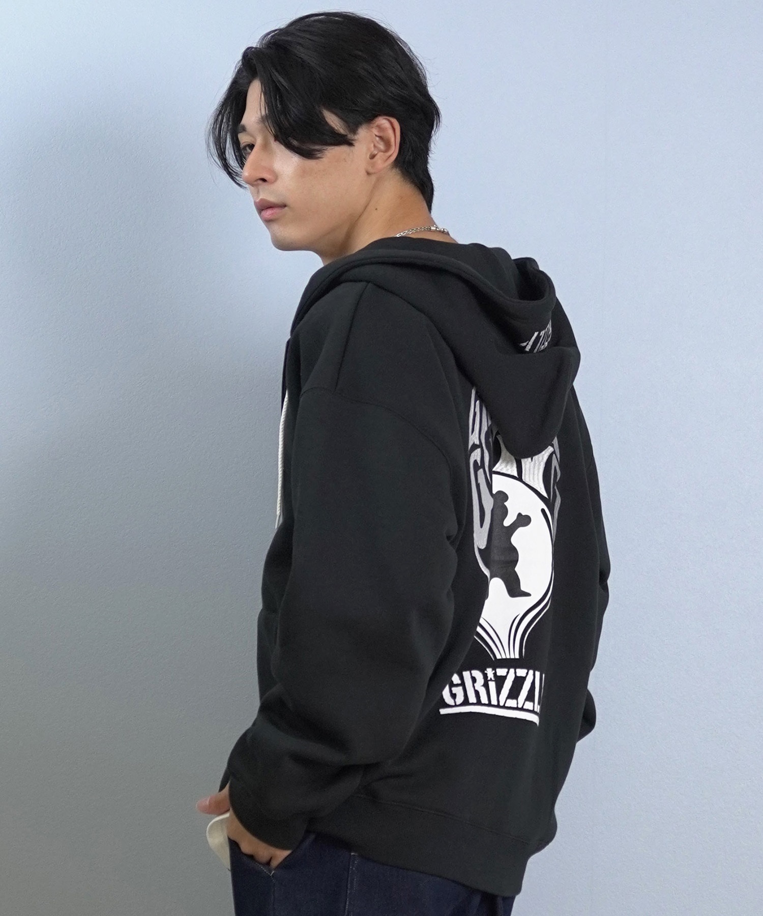 GRIZZLY グリズリー ジップアップ パーカー メンズ スウェット