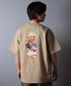 GRIZZLY グリズリー 半袖 Tシャツ メンズ バックプリント ALOHA BEAR G25SS1401 ムラサキスポーツ限定(WHT-M)