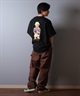 GRIZZLY グリズリー 半袖 Tシャツ メンズ バックプリント ALOHA BEAR G25SS1401 ムラサキスポーツ限定(WHT-M)