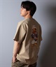 GRIZZLY グリズリー 半袖 Tシャツ メンズ バックプリント ALOHA BEAR G25SS1401 ムラサキスポーツ限定(WHT-M)