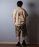 GRIZZLY グリズリー 半袖 Tシャツ メンズ バックプリント ALOHA BEAR G25SS1401 ムラサキスポーツ限定(WHT-M)