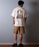 GRIZZLY グリズリー 半袖 Tシャツ メンズ バックプリント BIG PRINT BEAR G25SS1402 ムラサキスポーツ限定(WHT-M)