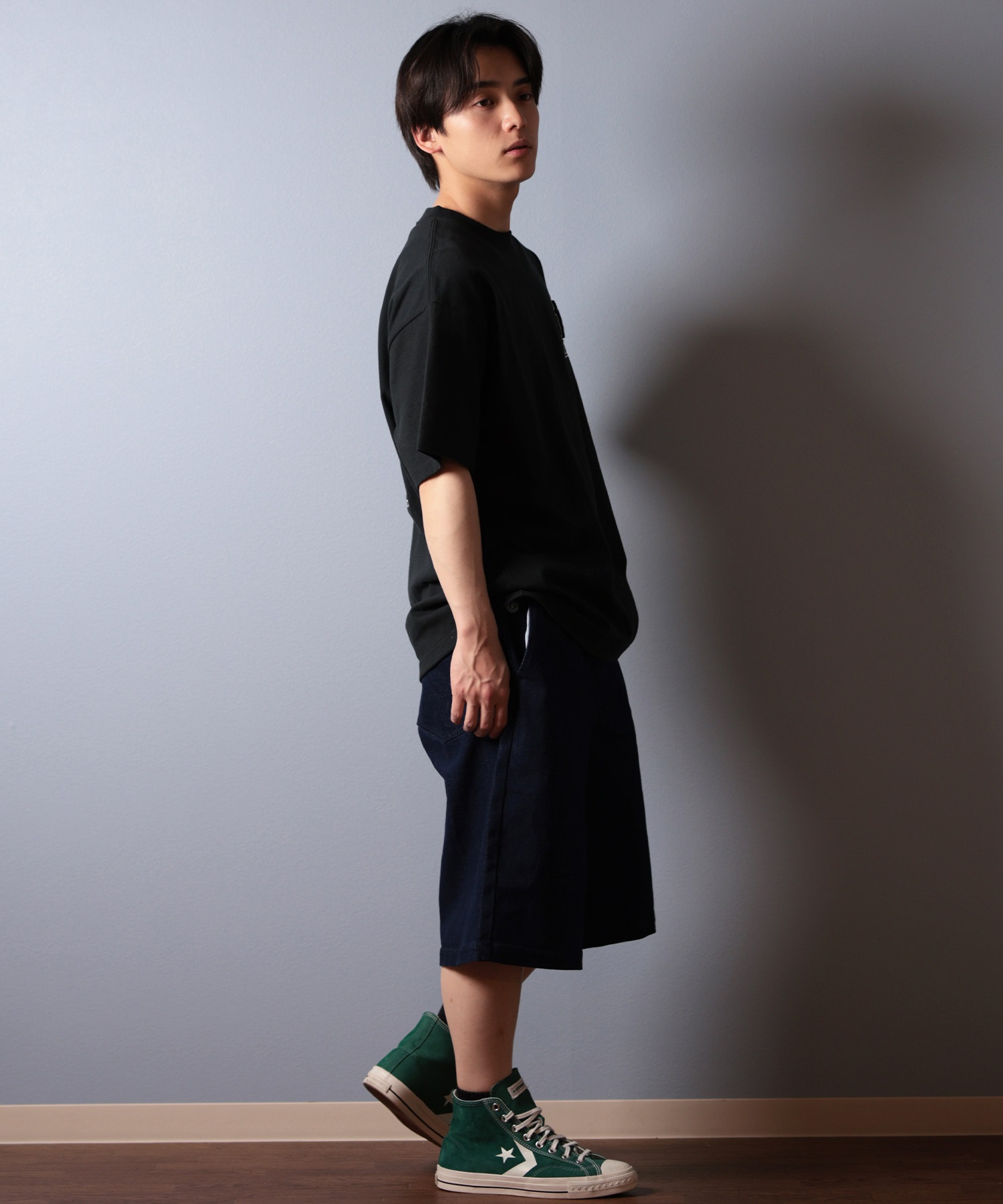 GRIZZLY グリズリー 半袖 Tシャツ メンズ バックプリント BIG PRINT BEAR G25SS1402 ムラサキスポーツ限定(WHT-M)