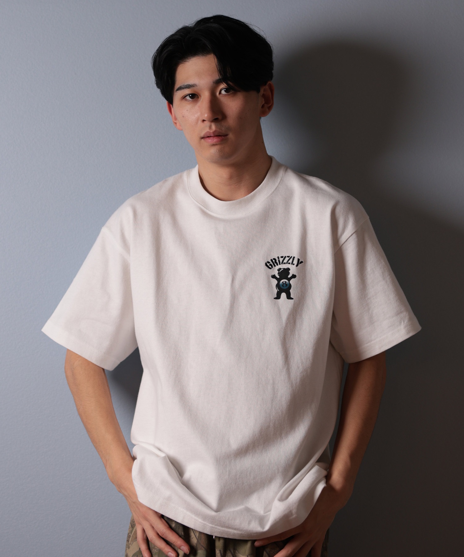 GRIZZLY グリズリー 半袖 Tシャツ メンズ バックプリント G25SS1403
