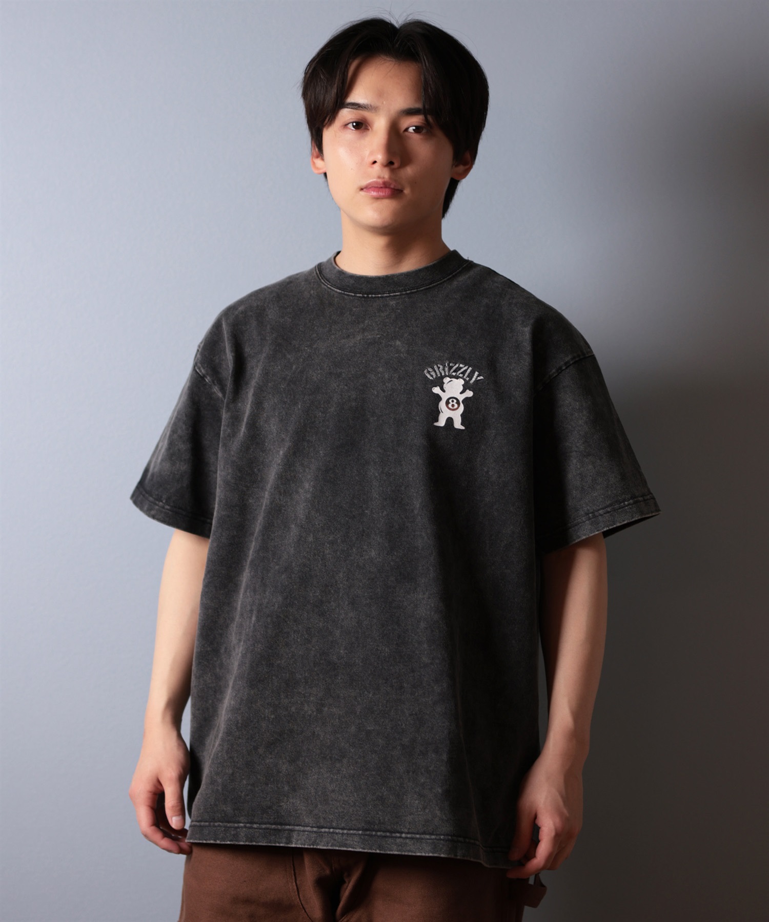 GRIZZLY グリズリー 半袖 Tシャツ メンズ バックプリント G25SS1403