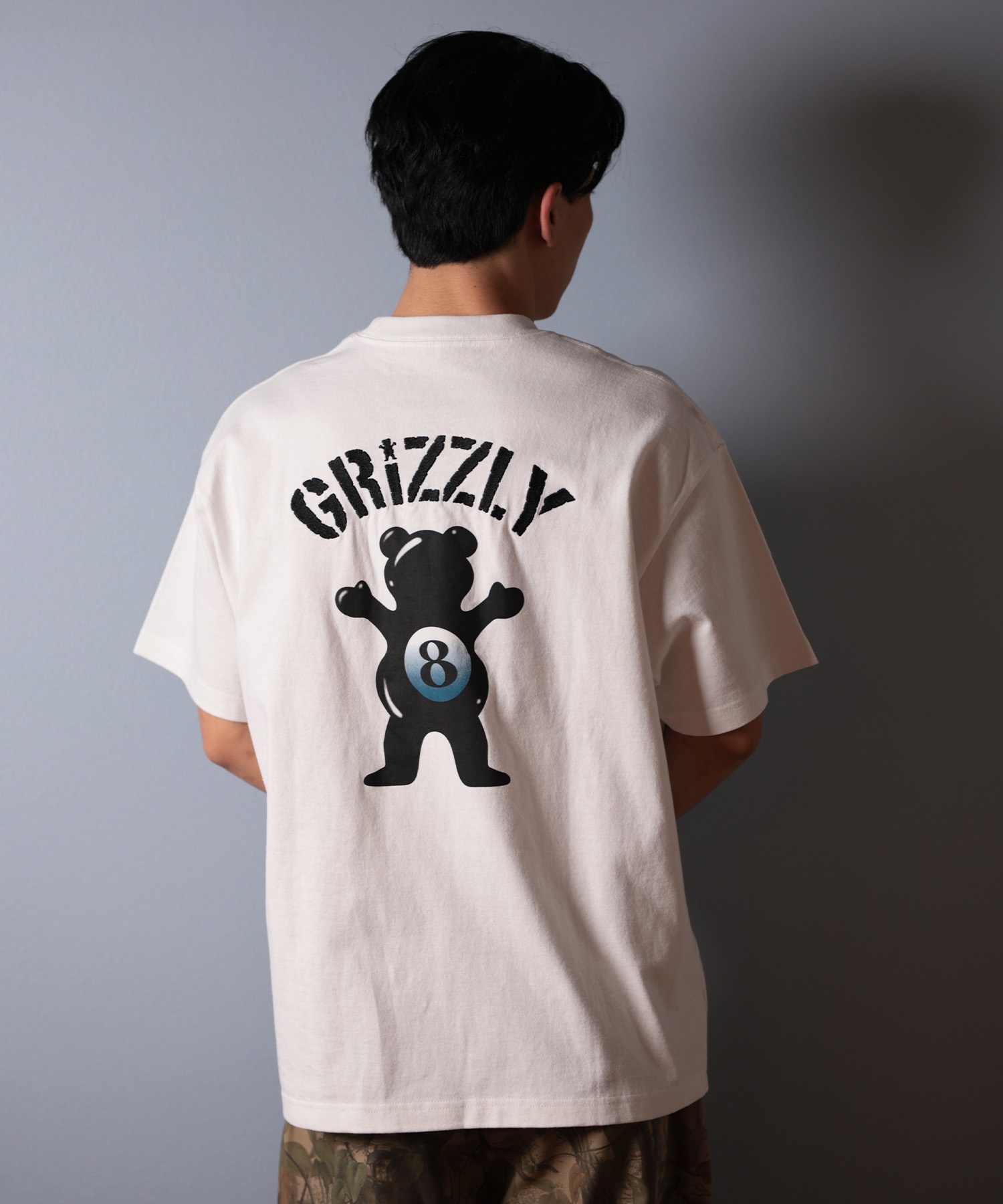 GRIZZLY グリズリー 半袖 Tシャツ メンズ バックプリント G25SS1403