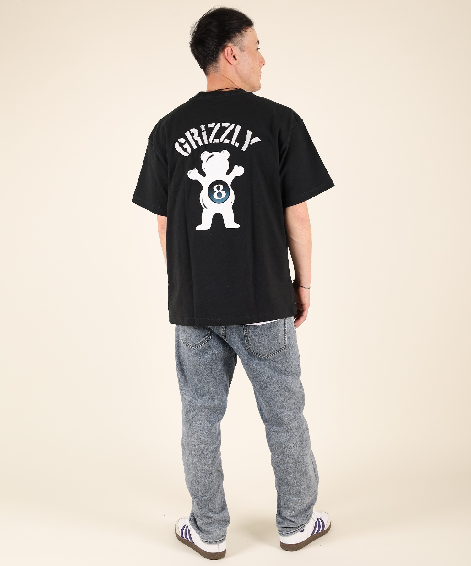 GRIZZLY グリズリー 半袖 Tシャツ メンズ バックプリント G25SS1403