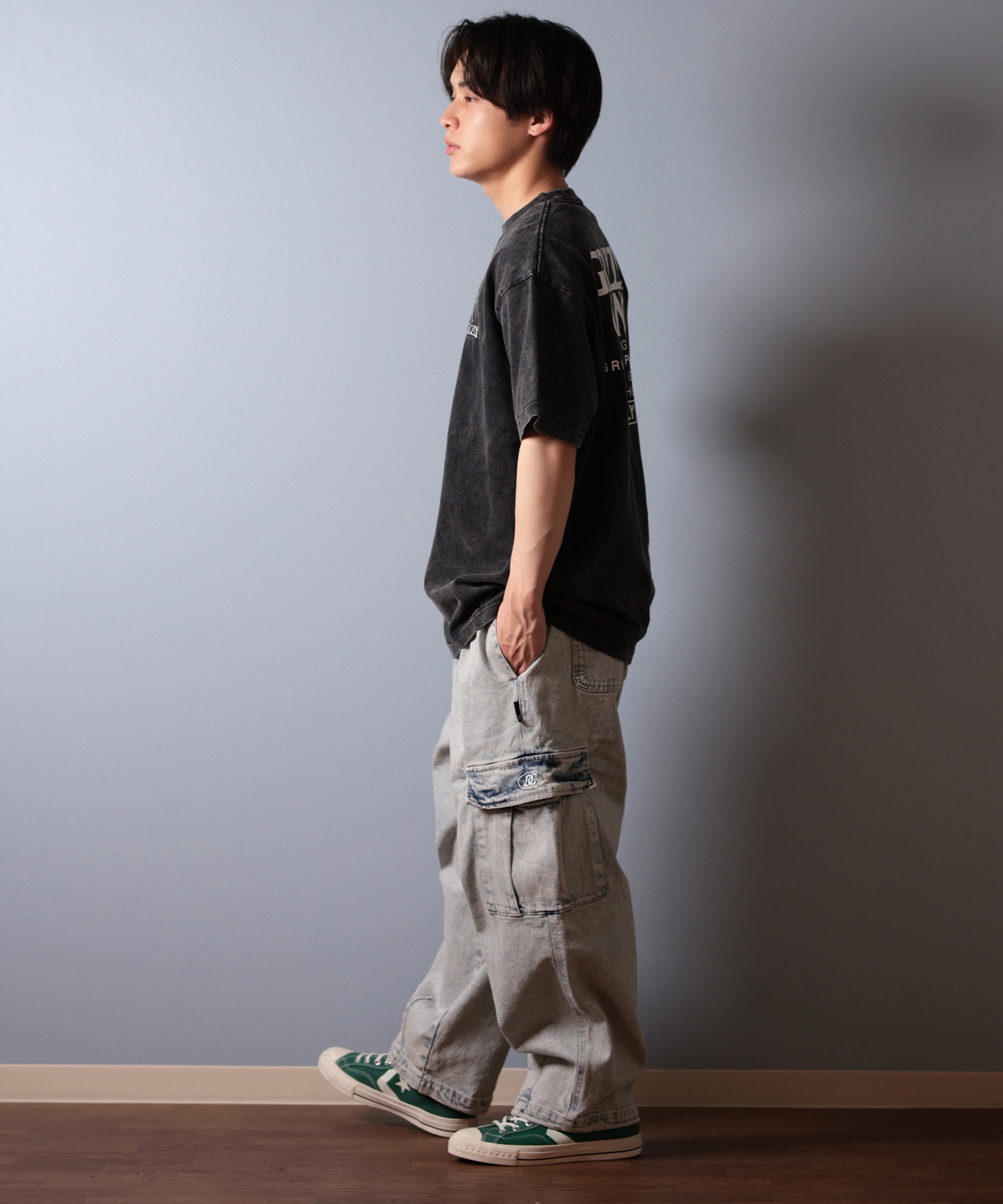 GRIZZLY グリズリー 半袖 Tシャツ メンズ バックプリント GRIZZLY GANG
