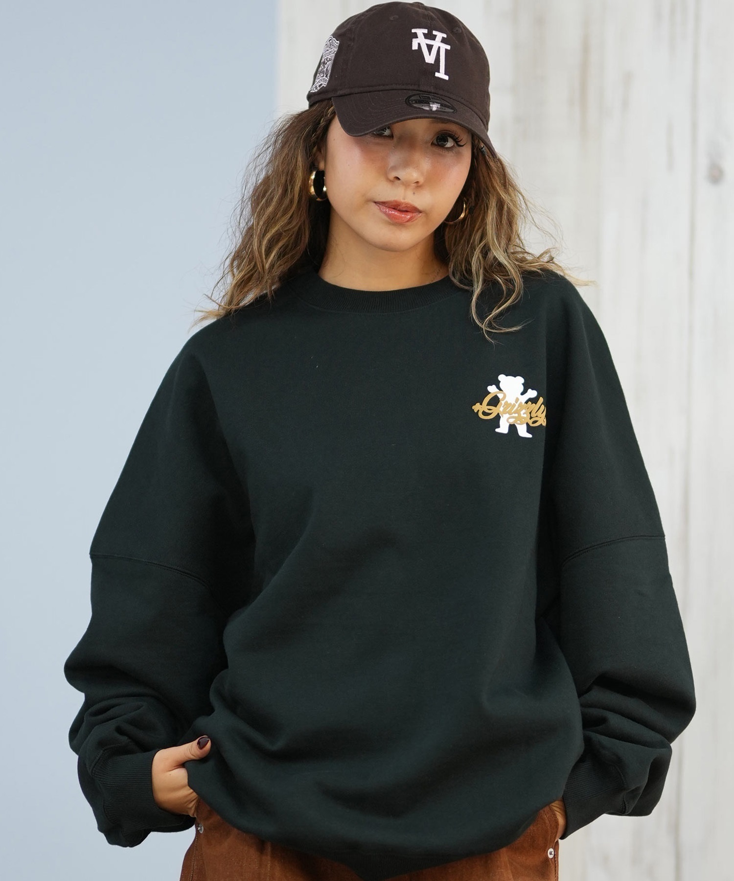 GRIZZLY グリズリー トレーナー スウェット レディース バックプリント