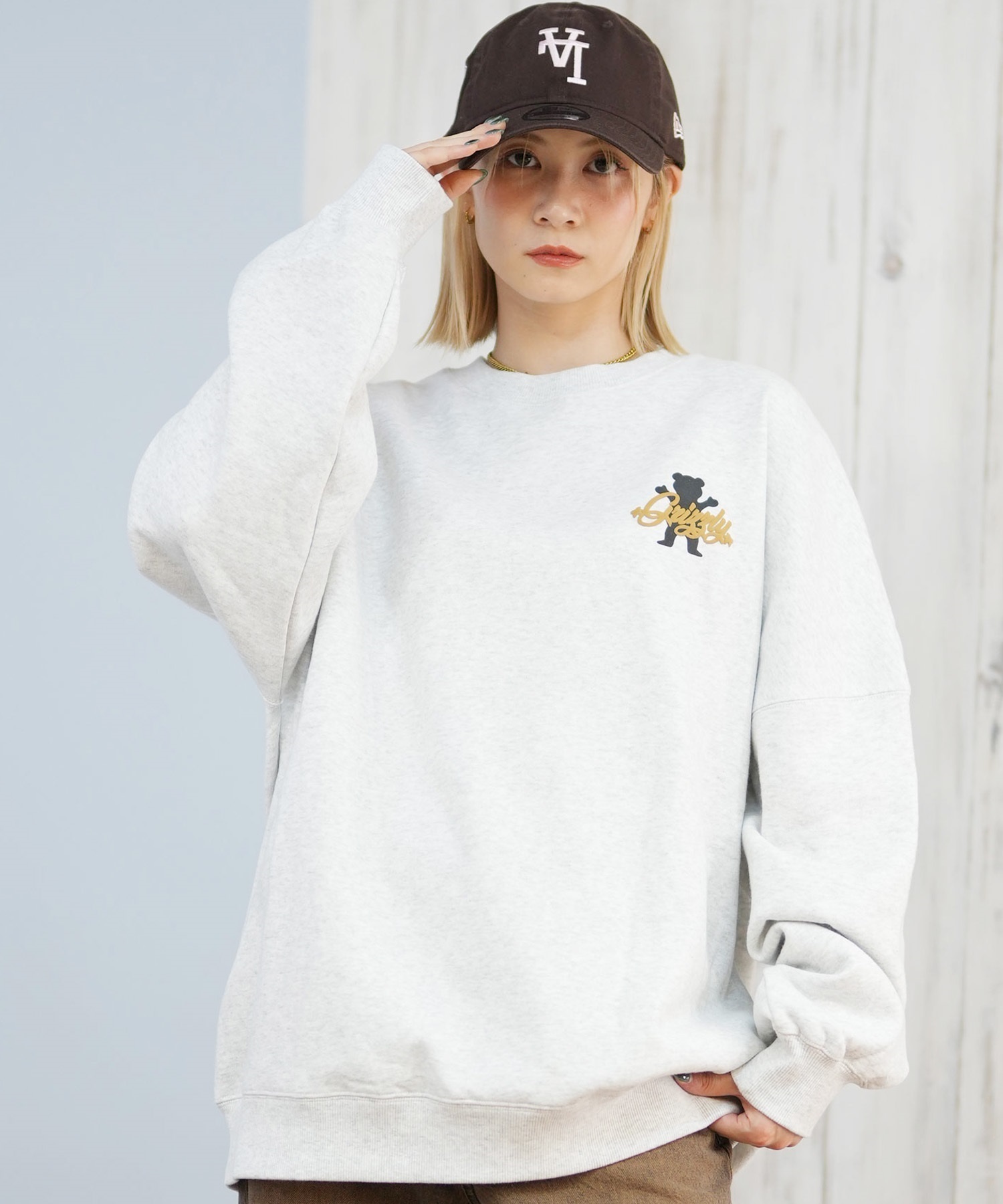 GRIZZLY グリズリー トレーナー スウェット レディース バックプリント