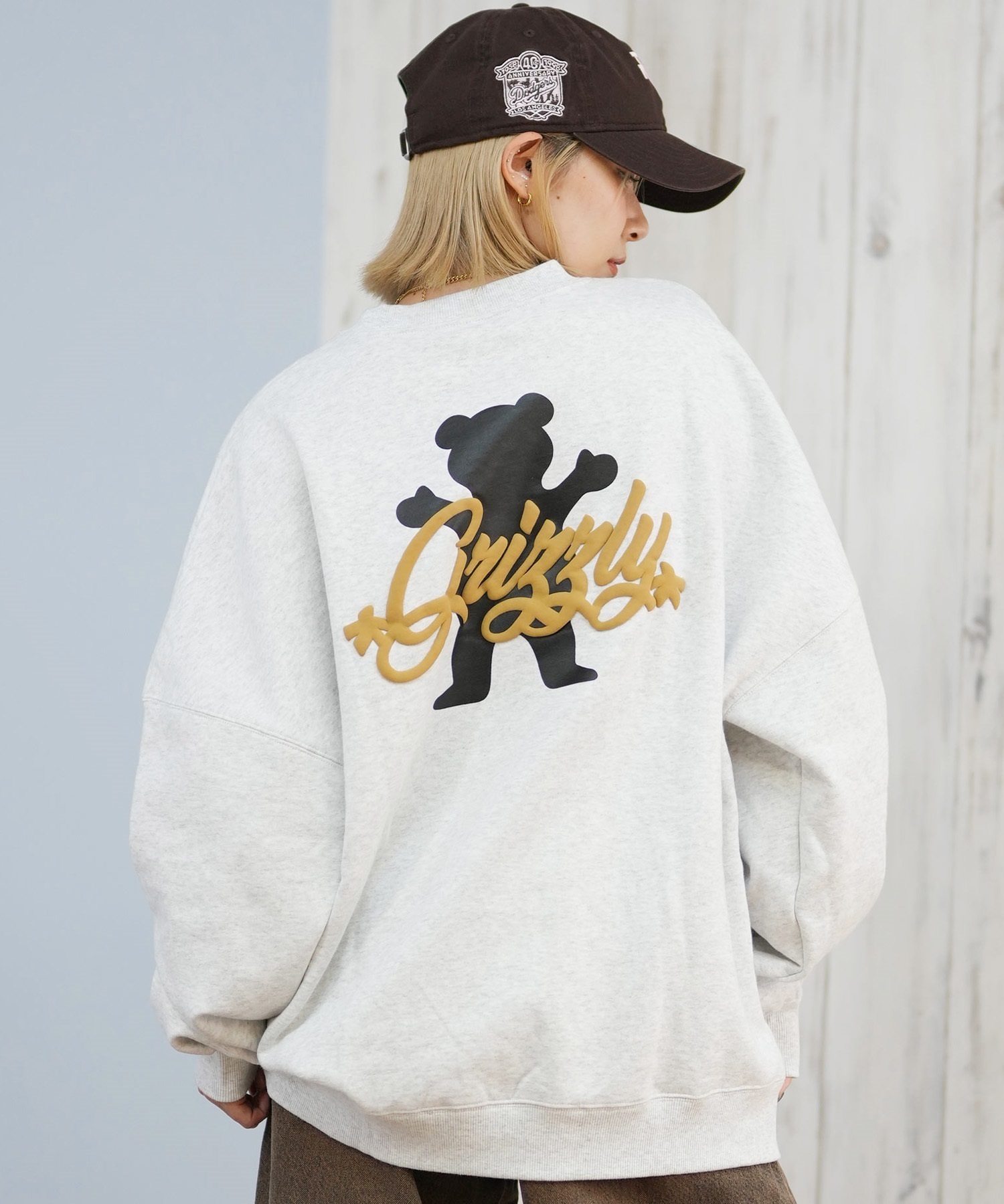 GRIZZLY グリズリー トレーナー スウェット レディース バックプリント