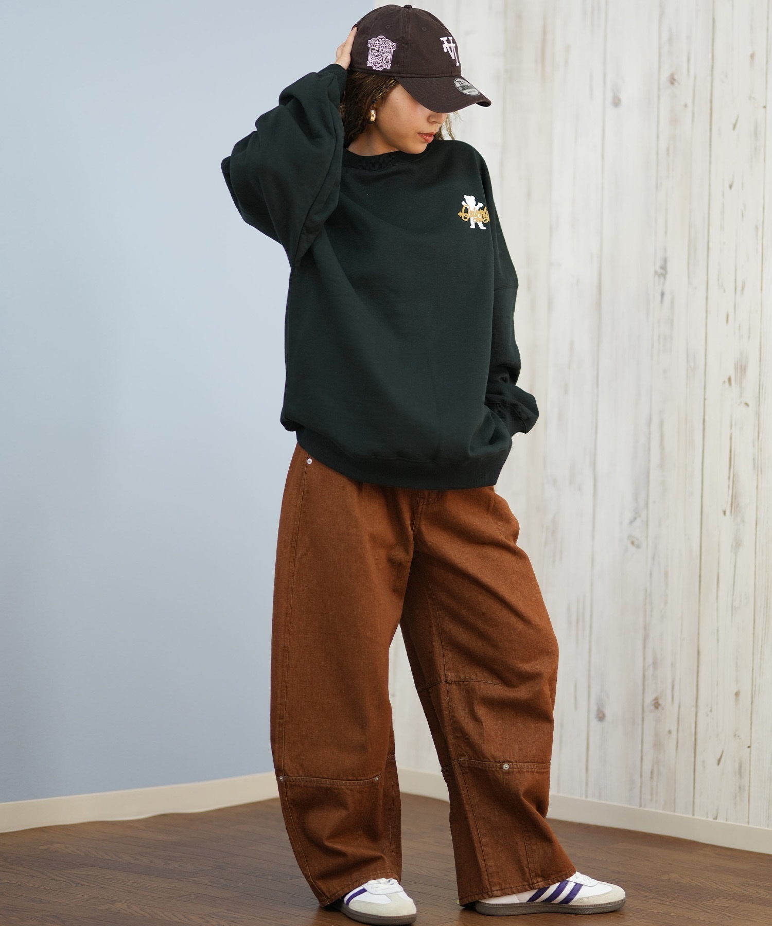 GRIZZLY グリズリー トレーナー スウェット レディース バックプリント 
