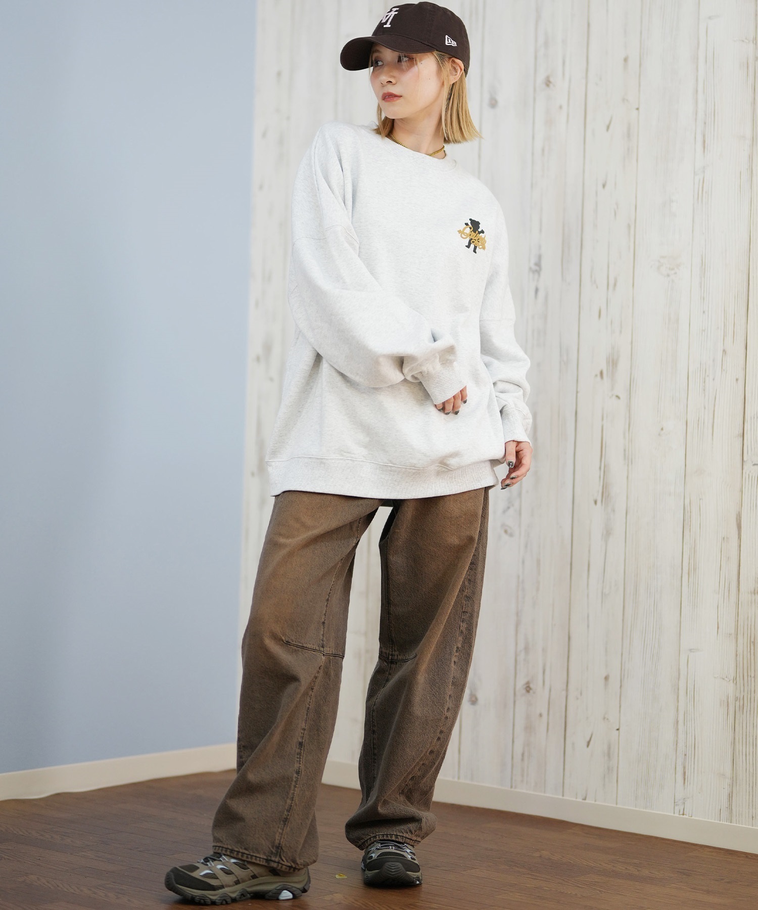 GRIZZLY グリズリー トレーナー スウェット レディース バックプリント