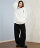 GRIZZLY グリズリー プルオーバー パーカー レディース バックプリント ロゴ 裏起毛 BIG EMBROIDERY BEAR G25FW-4332(BLK-M)