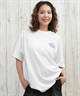 GRIZZLY グリズリー 半袖 Tシャツ レディース バックプリント オーバーサイズ G25SS1431(BLK-M)