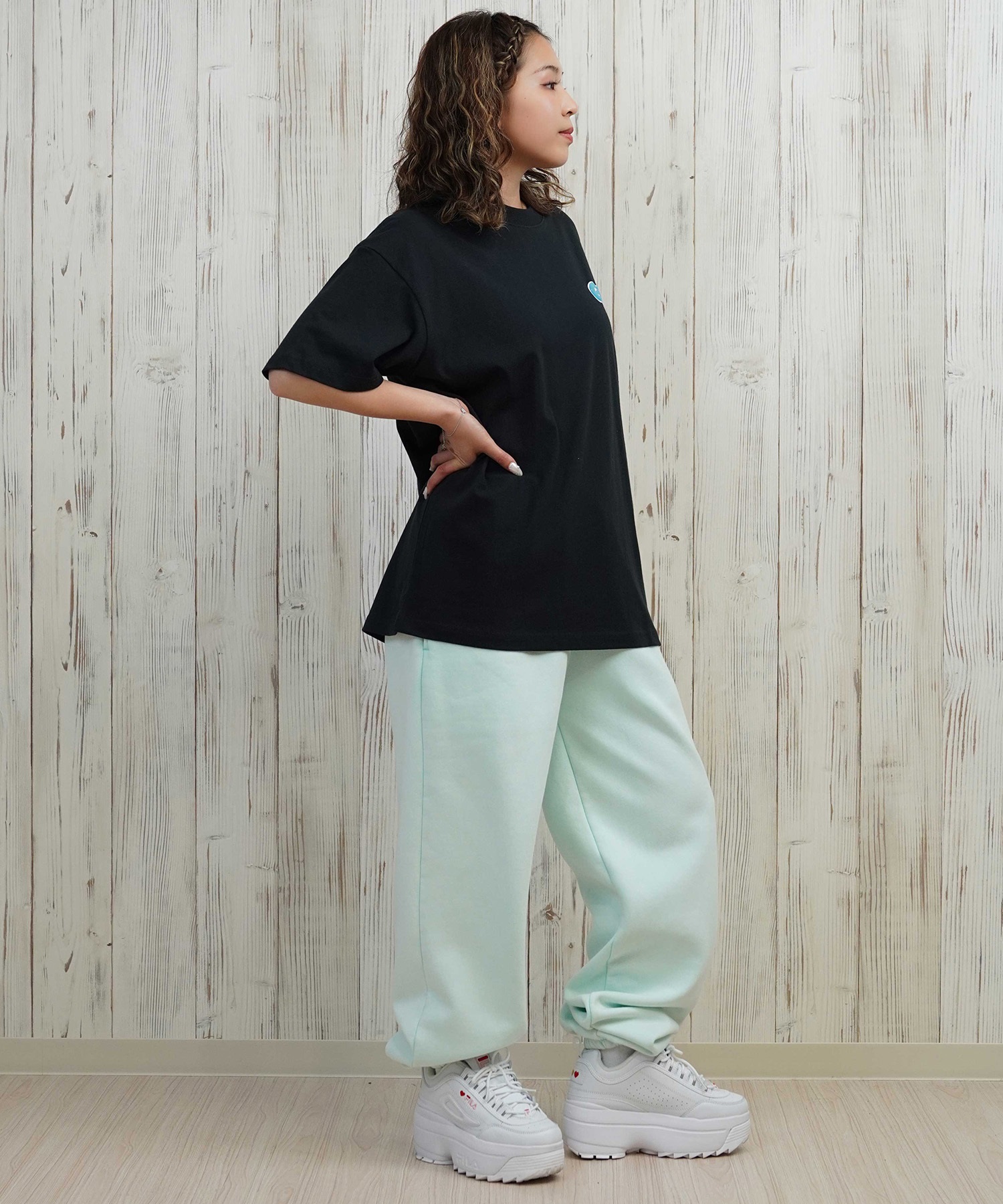 GRIZZLY グリズリー 半袖 Tシャツ レディース バックプリント オーバー