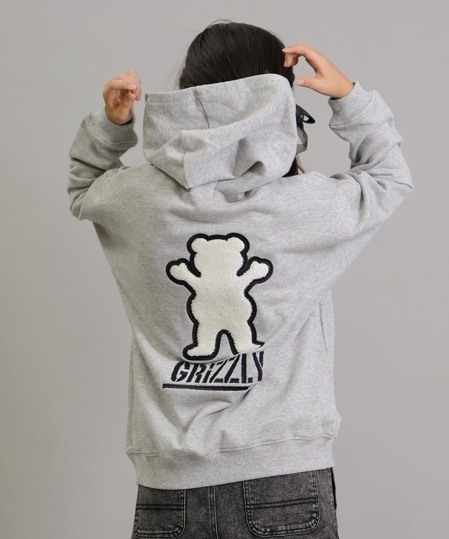 GRIZZLY グリズリー プルオーバー パーカー キッズ ジュニア 子供
