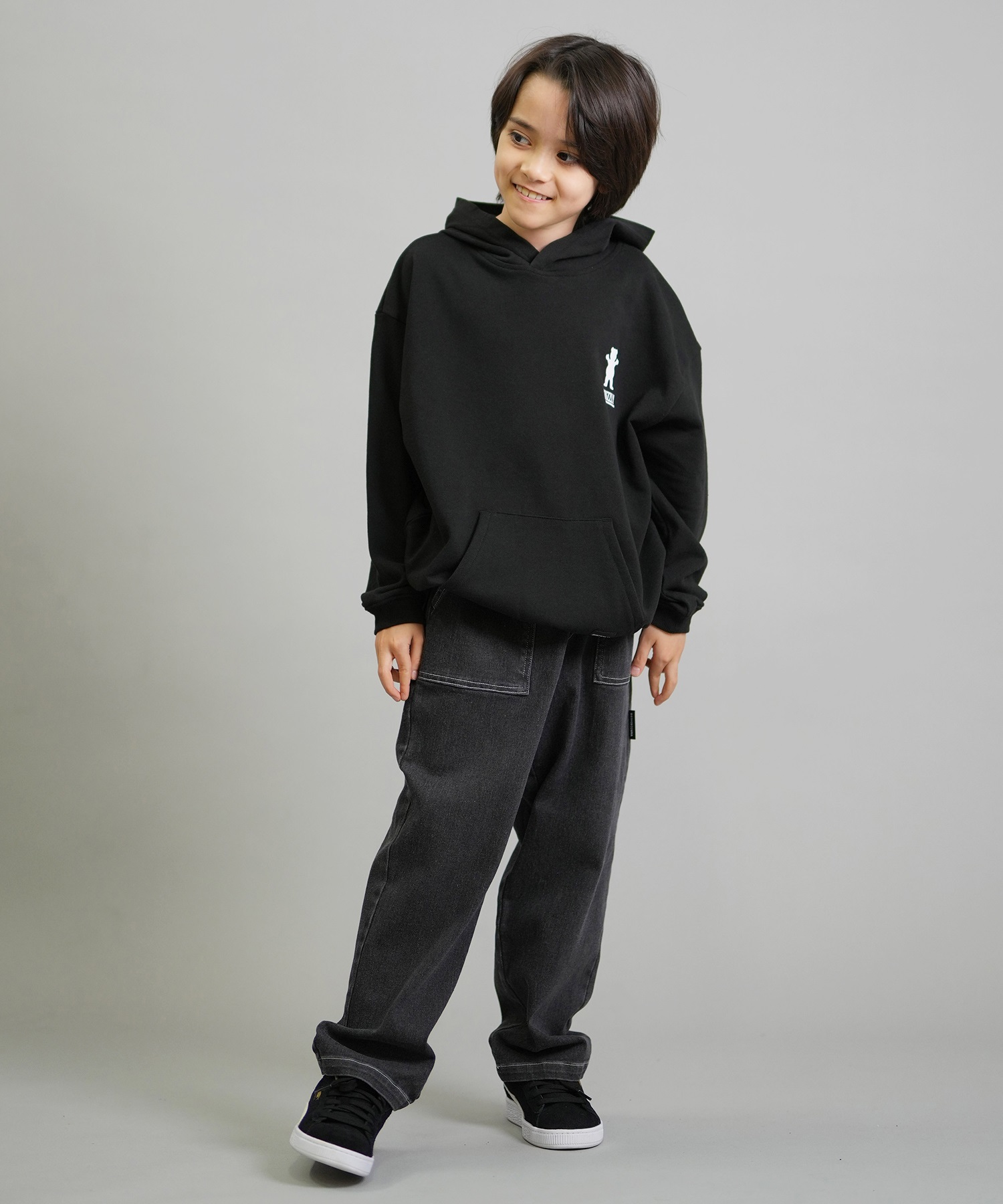 GRIZZLY グリズリー プルオーバー パーカー キッズ ジュニア 子供