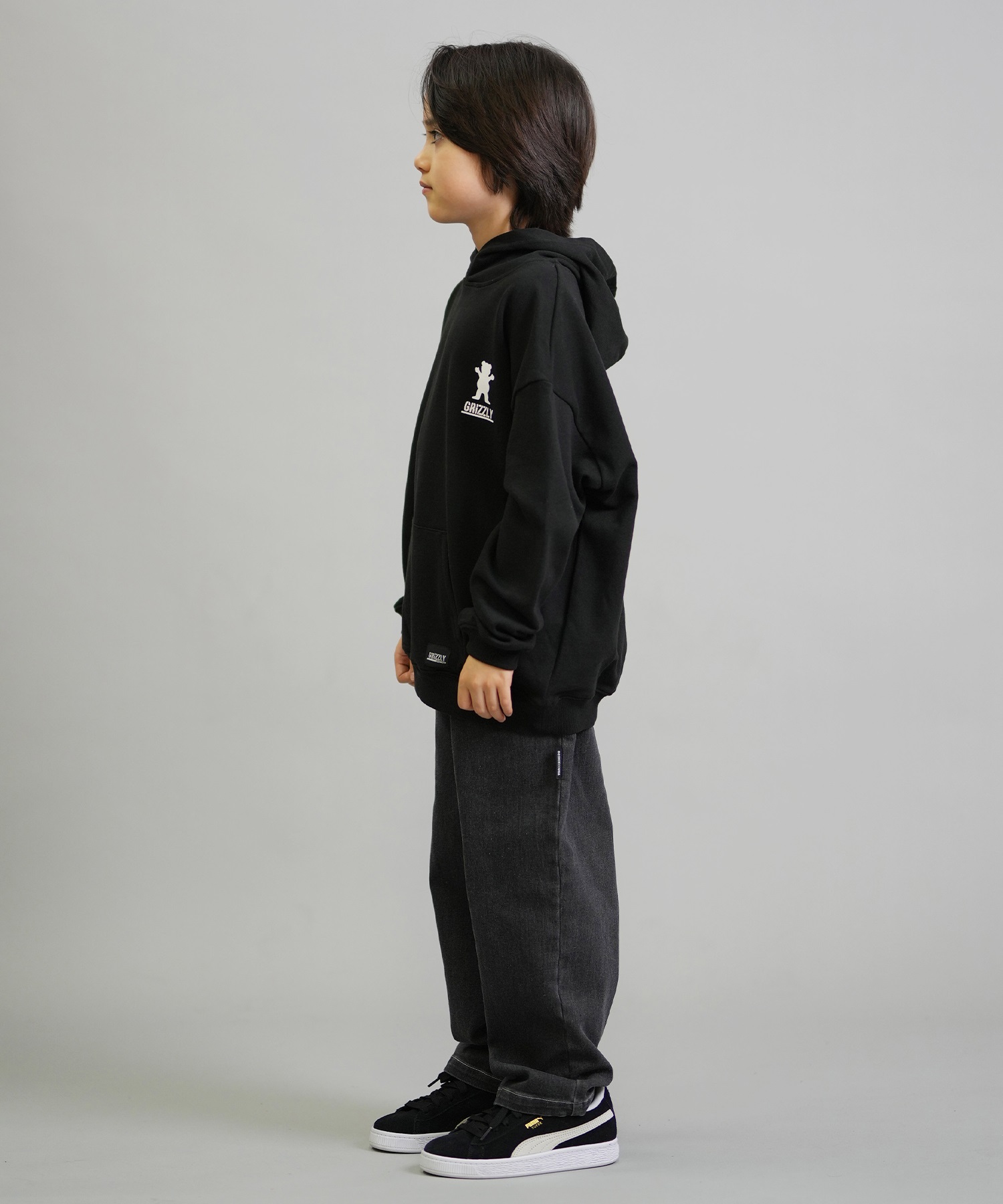 GRIZZLY グリズリー プルオーバー パーカー キッズ ジュニア 子供