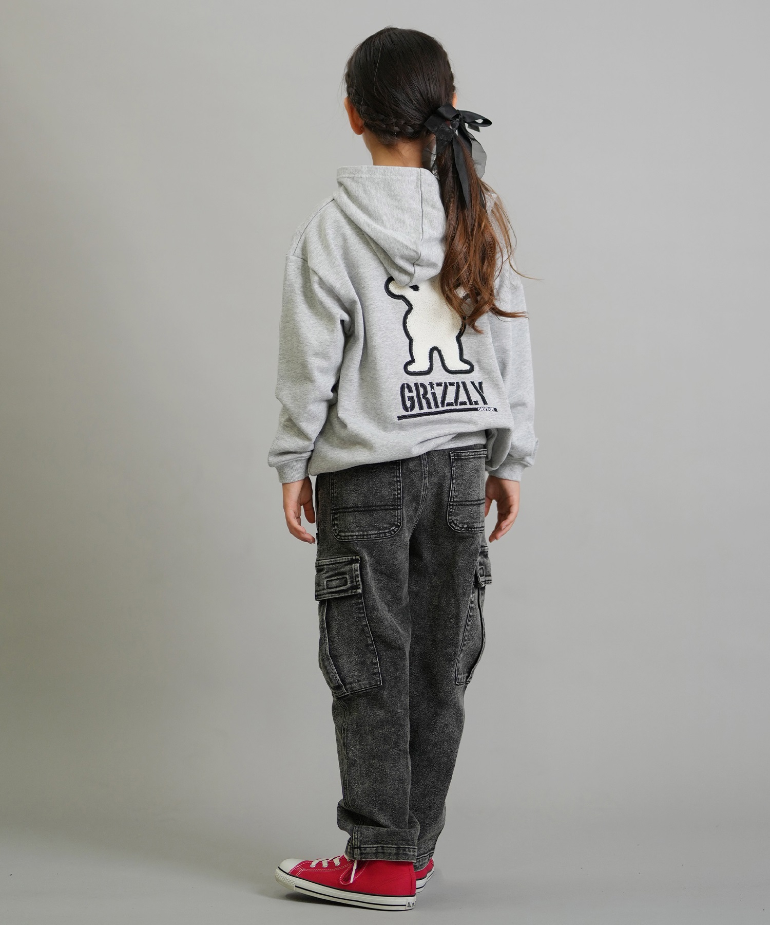 GRIZZLY グリズリー プルオーバー パーカー キッズ ジュニア 子供