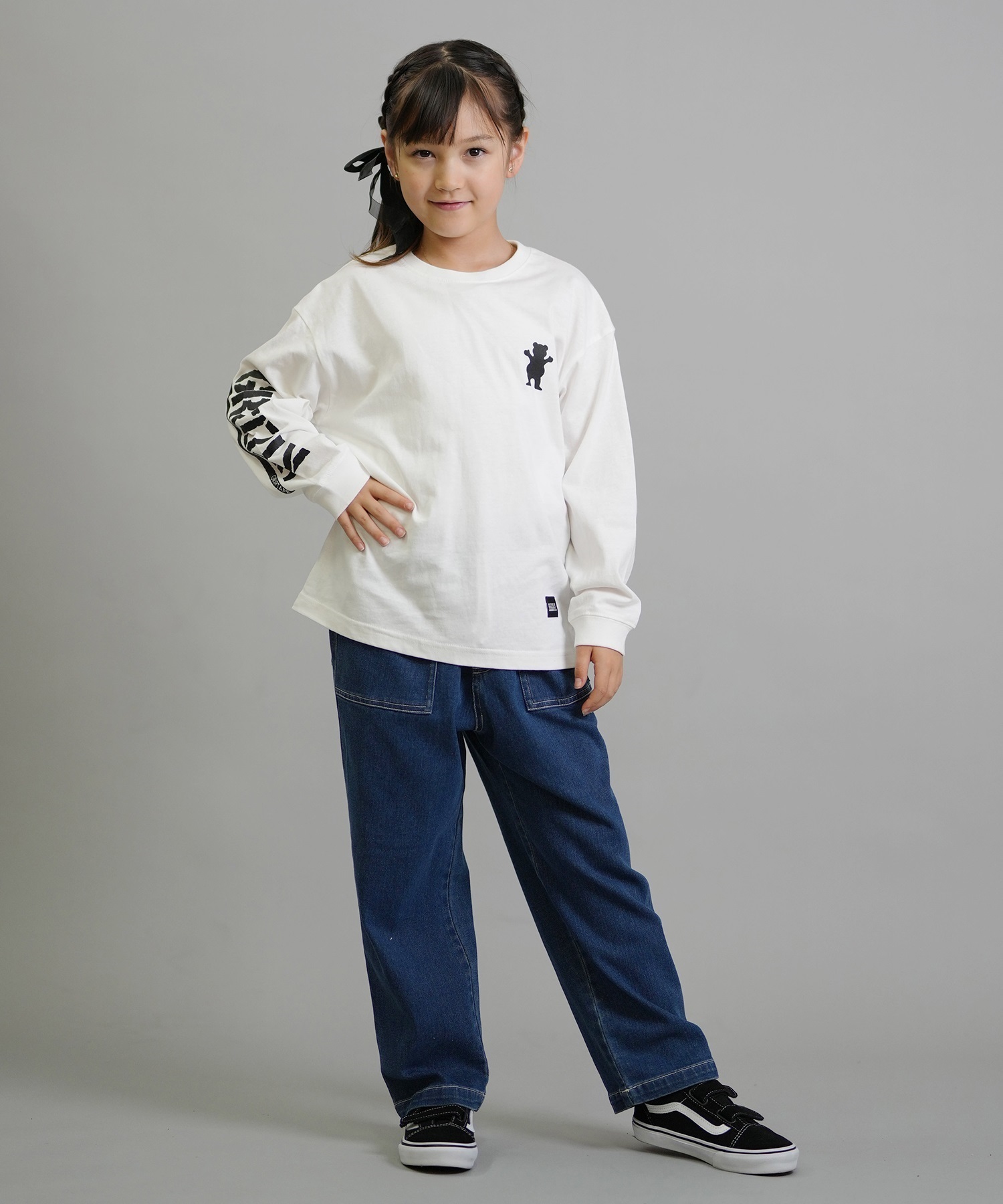 GRIZZLY グリズリー 長袖 Tシャツ ロンT キッズ 75251427 ロング