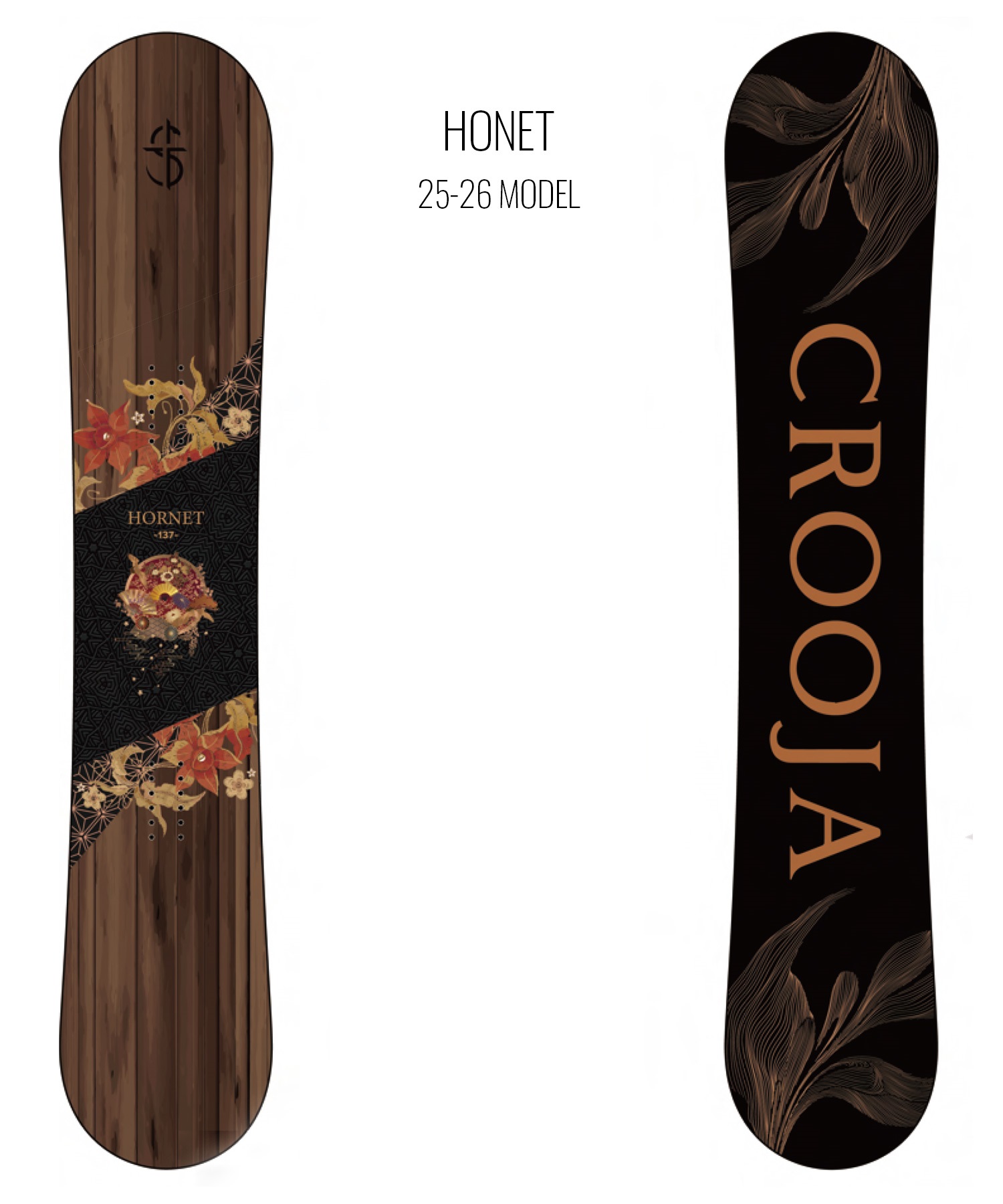 早期購入】CROOJA クロージャ スノーボード 板 レディース HONET 早期購入】CROOJA クロージャ スノーボード 板 レディース HONET