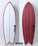 Thunderbolt ×CHANNEL ISLANDS サンダーボルト チャネルアイランズ CI FISH XEON  ショートボード サーフボード(GRY-5.07ft)