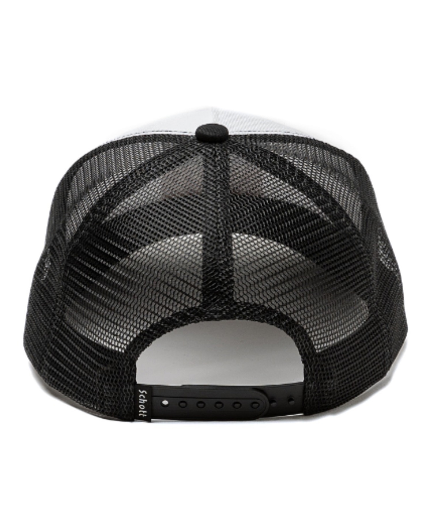 SCHOTT ショット キャップ 帽子 メッシュ トラッカー フリーサイズ NYC TRUCKER CAP SC120(BK/BK-FREE)