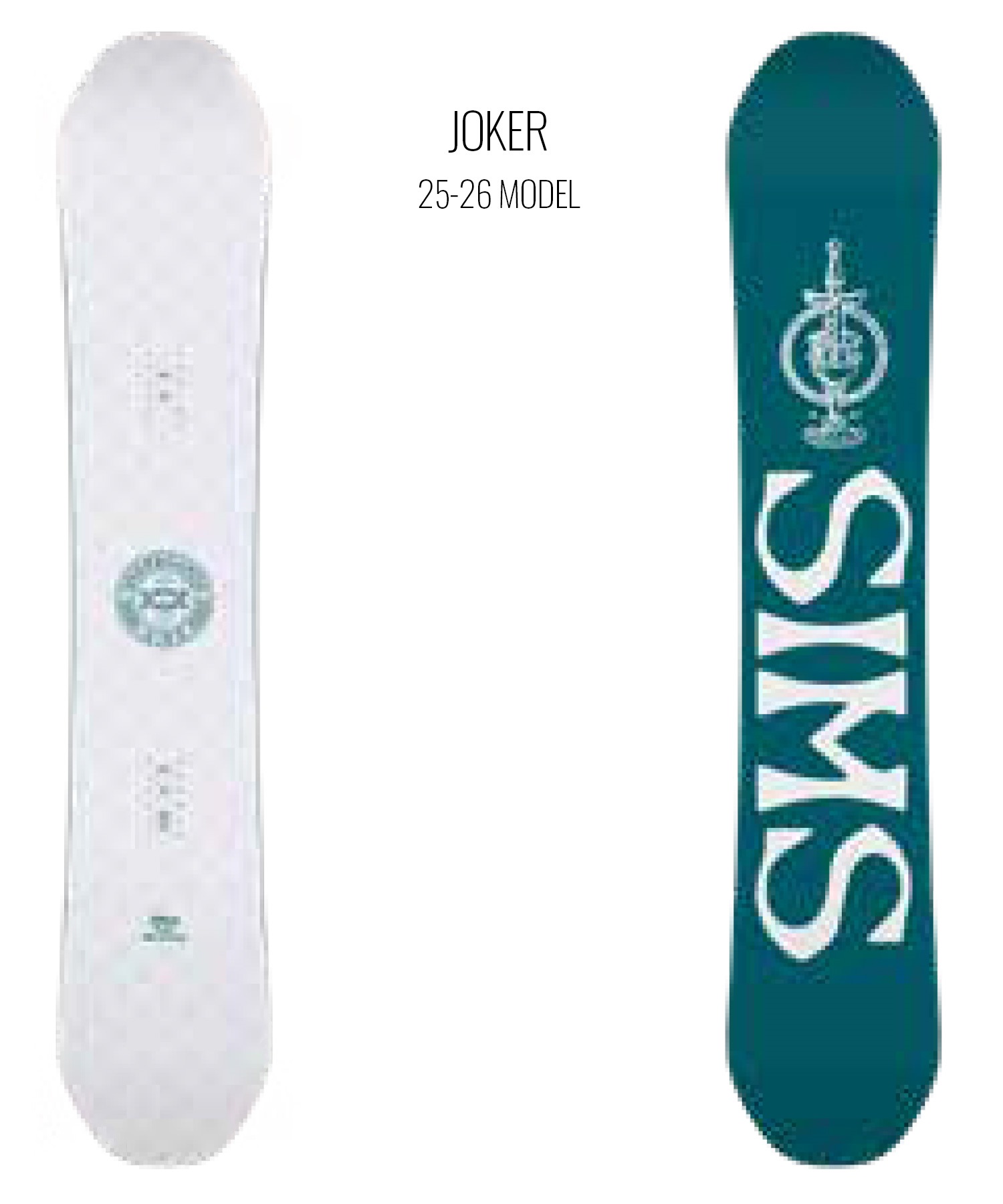 SIMS SNOWBOARDS シムス スノーボード 板 メンズ JOKER ムラサキ