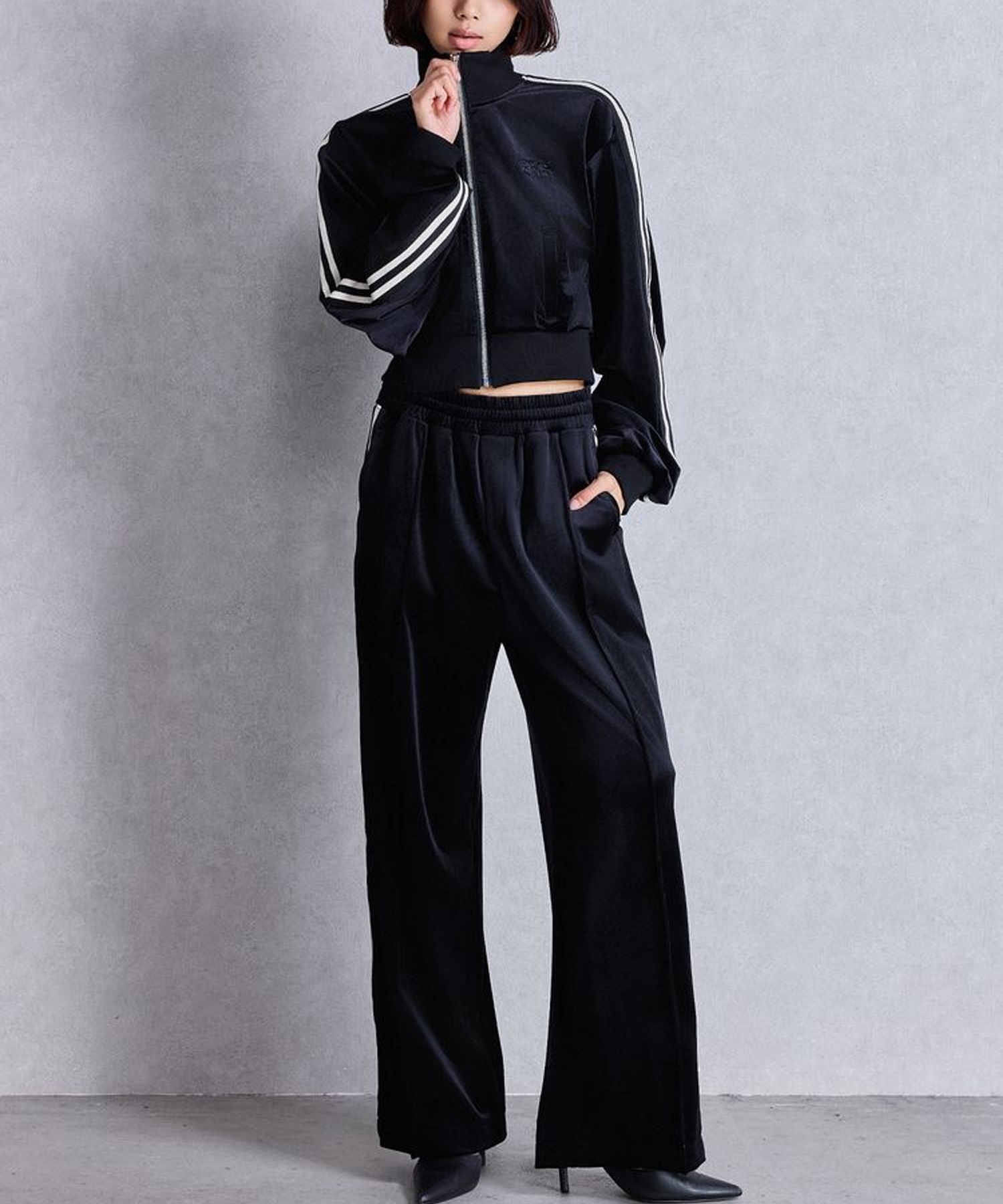 GYDA ジェイダ アウター ジャケット ジャージ レディース Symmetry