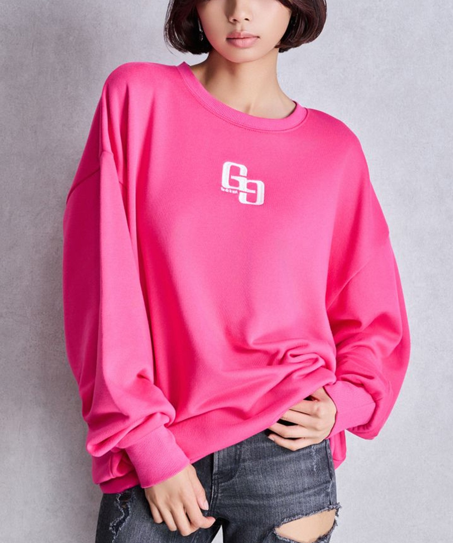 GYDA ジェイダ トレーナー スウェット レディース GG BACK bijou