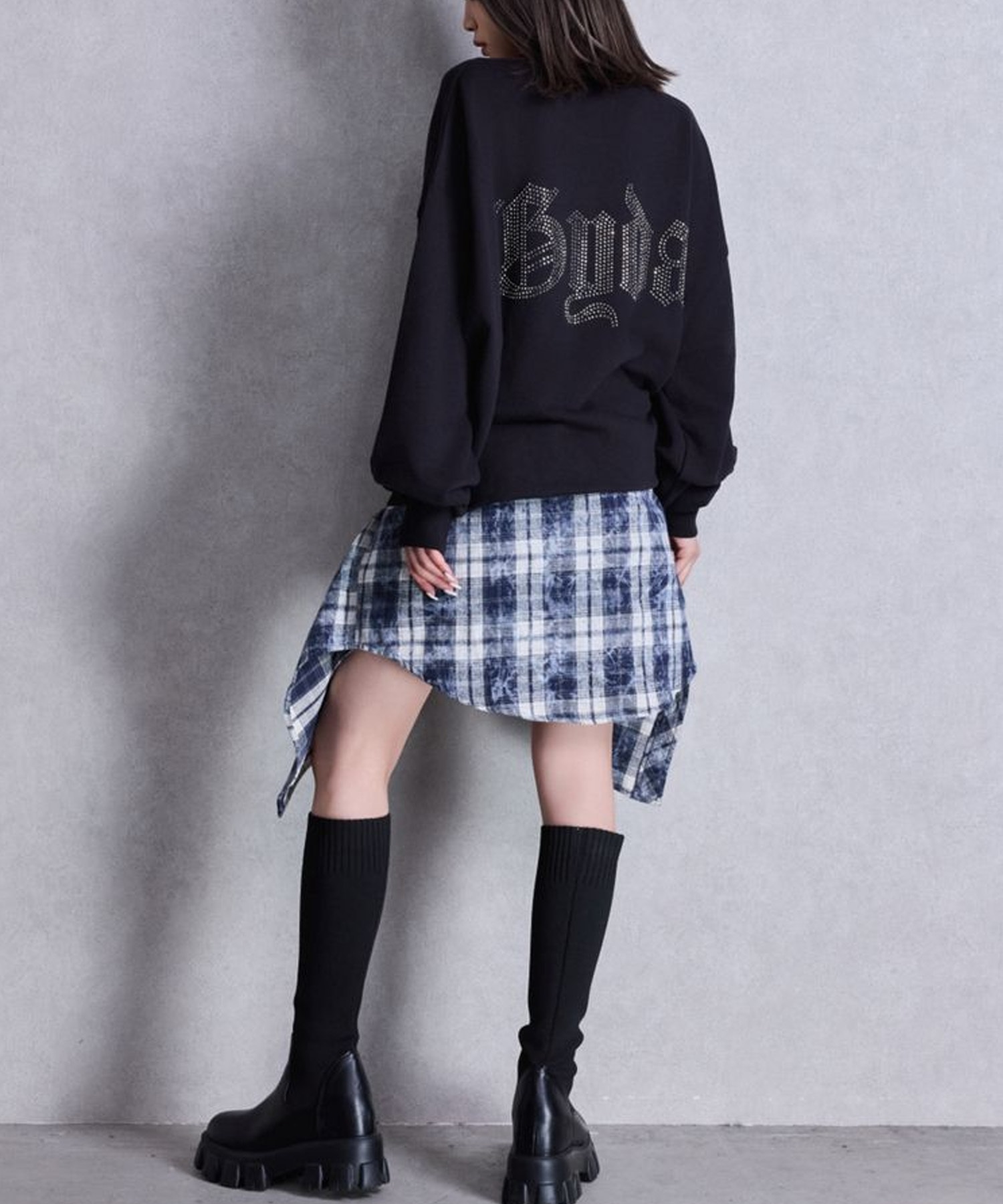 GYDA ジェイダ トレーナー スウェット レディース GG BACK bijou