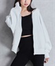 GYDA ジェイダ ジップアップ パーカー レディース GYDA LOOSE スウェット ZIP UP パーカー 072552908001(O.WHT-FREE)