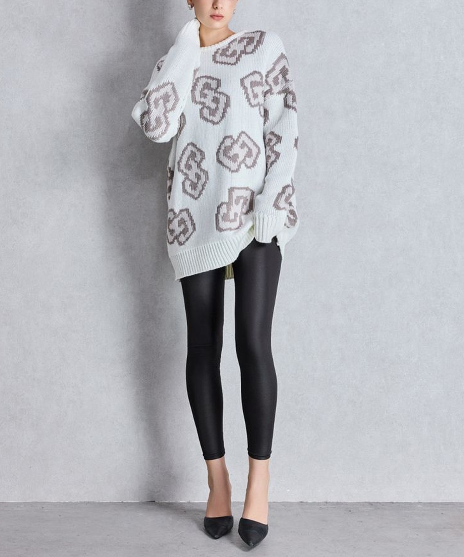 GYDA ジェイダ ニット セーター レディース GG FRAME ニット