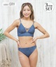 GYDA ジェイダ 水着 レディース セットビキニ ニットタンク 3点セット 404030(GRY-9)