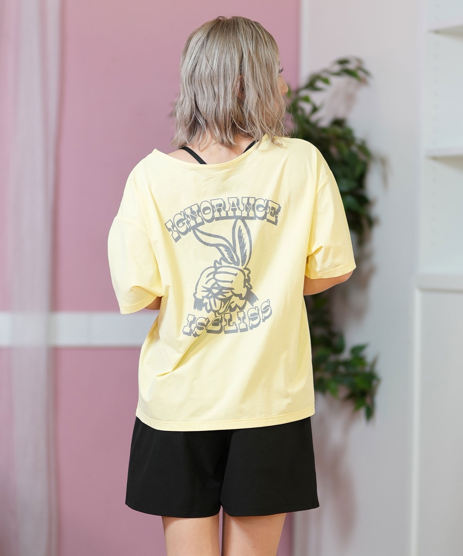 GYDA ジェイダ 水着 レディース 半袖Tシャツ バニー バック