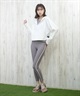 GYDA/ジェイダ 水着 レディース ラッシュガード ジップアップ パーカー 水陸両用 UVカット 体型カバー 404580(WHT-M)