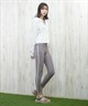 GYDA/ジェイダ 水着 レディース ラッシュガード ジップアップ パーカー 水陸両用 UVカット 体型カバー 404580(WHT-M)