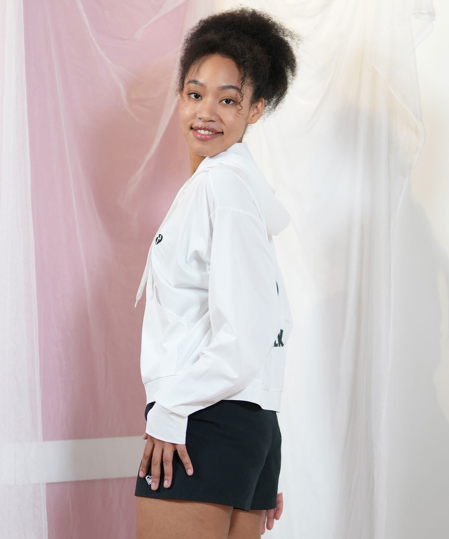 GYDA ジェイダ ラッシュガード レディース ジップアップ パーカー