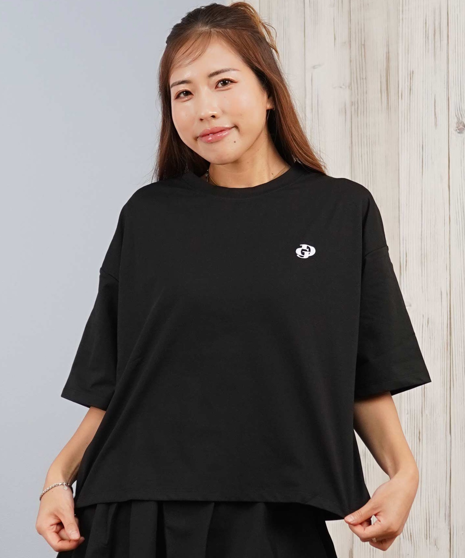 るう GYDA ジェイダ 水着 ラッシュガード 半袖 Tシャツ レディース バック